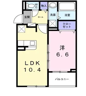 サンロイヤルI【3階】の間取り