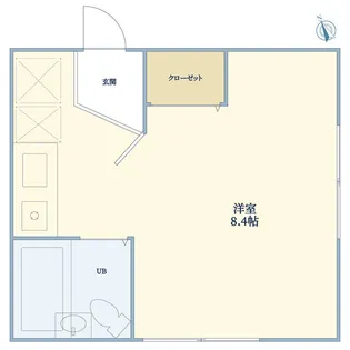 メゾンM&N【1階】の間取り