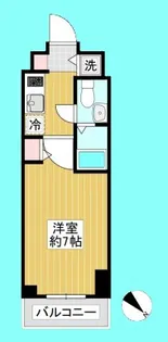 グリフィン・南蒲田アクトシティ【3階】の間取り