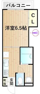 アクシスカシマ【4階】の間取り