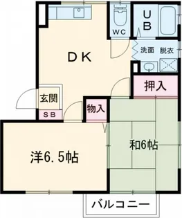 ライカハウスB【2階】の間取り