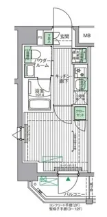 BPRレジデンス青砥【4階】の間取り