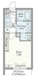 RIS伍番館【1階】の間取り