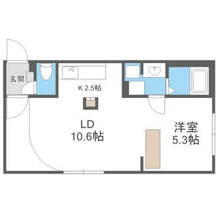 Ti amo N22(ティアモN22)【1階】の間取り
