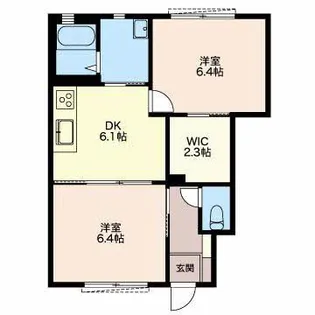 Sunflower【1階】の間取り