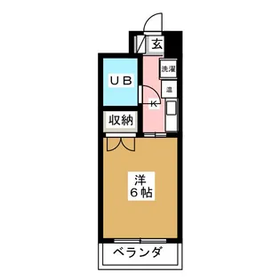 目白コンコルド【3階】の間取り