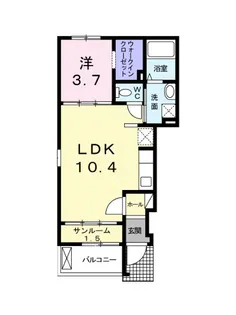 レジェンドIII【1階】の間取り