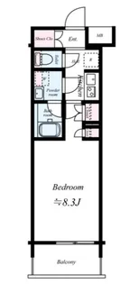 東京都荒川区町屋1【マンション】の間取り