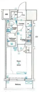 SYNEX横濱阪東橋【3階】の間取り