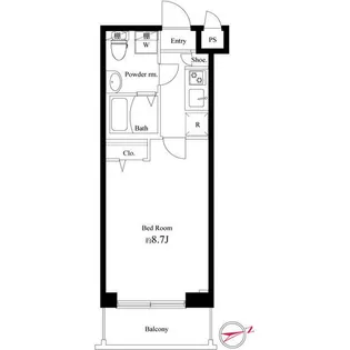 東京都板橋区坂下3【マンション】の間取り