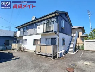 サンライト下津B棟【2階】の外観