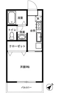 剣英館【1階】の間取り