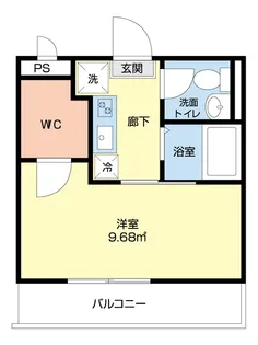 Lunaria東松山【3階】の間取り