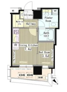 MY TOWER RESIDENCE【13階】の間取り