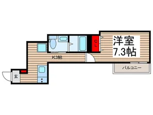 仮)カフーティーダ和光市【1階】の間取り