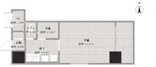 キャピタルビュー根岸【5階】の間取り