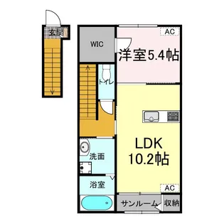 マースフル【2階】の間取り