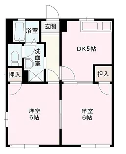 ファミール東町【1階】の間取り