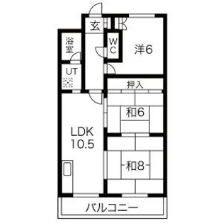 H.B NAGAKUTE【4階】の間取り