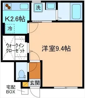 インテグラル・ノアール B棟【1階】の間取り