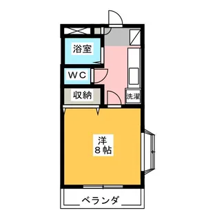 ヴィラグランデッツア【1階】の間取り