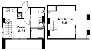 VERT COURT KOKUBUNJIの間取り