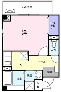 フィデールK【3階】の間取り
