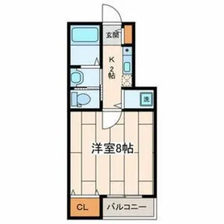 オレンジハウスII【1階】の間取り