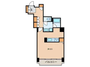 六本木ビュータワー【15階】の間取り