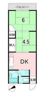 メゾンロワールYs【1階】の間取り