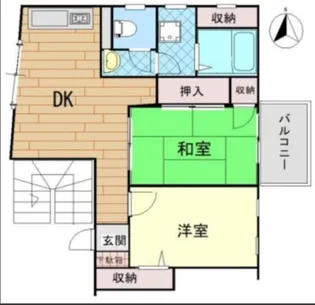 奥戸壱番館【3階】の間取り