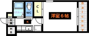 第10片山ビル【2階】の間取り
