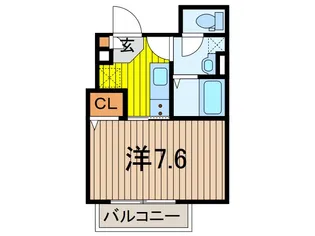 ホワイトライン【1階】の間取り