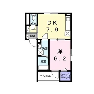 ブラン・ラフィーネ大森西【3階】の間取り