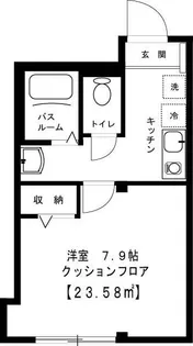 ドミールミネ【1階】の間取り