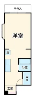 SマンションUENO【1階】の間取り