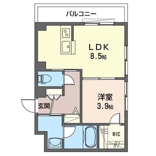 THE GRAND RESIDENCE【4階】の間取り