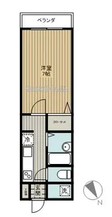フォルトナート【3階】の間取り