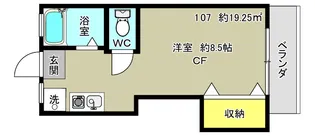 第1鈴鹿ハイツ【1階】の間取り