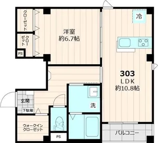 仮称)ケイ ハウス【3階】の間取り