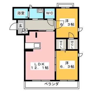 グランレジデンス熱田の宮【4階】の間取り