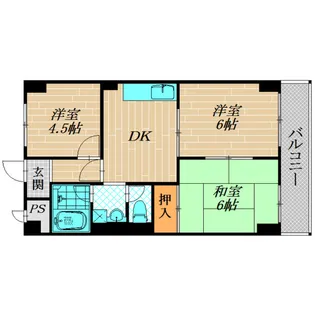 森岡ビル【5階】の間取り