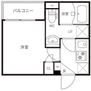 インベスト蒲田50【2階】の間取り