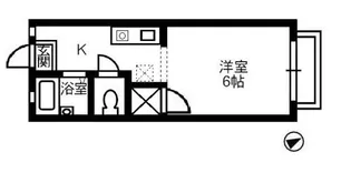 カーサレシェンテ【2階】の間取り