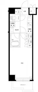 ルーブル横濱矢向【4階】の間取り