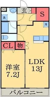 グランメゾンM’S【2階】の間取り