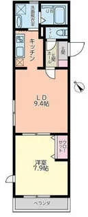 Soleil2(ソレイユ2)【4階】の間取り