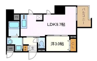 プレサンスTHE大須観音【12階】の間取り