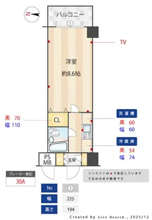 グリーンプラザ北綾瀬4【2階】の間取り
