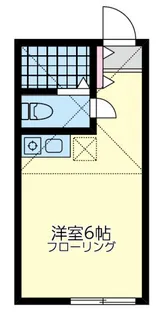 ルシェリア川崎【2階】の間取り